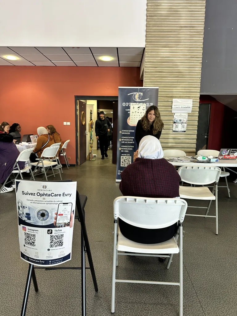 OphtaCare Évry présent à Grigny pour une journée de prévention dédiée à la santé des femmes