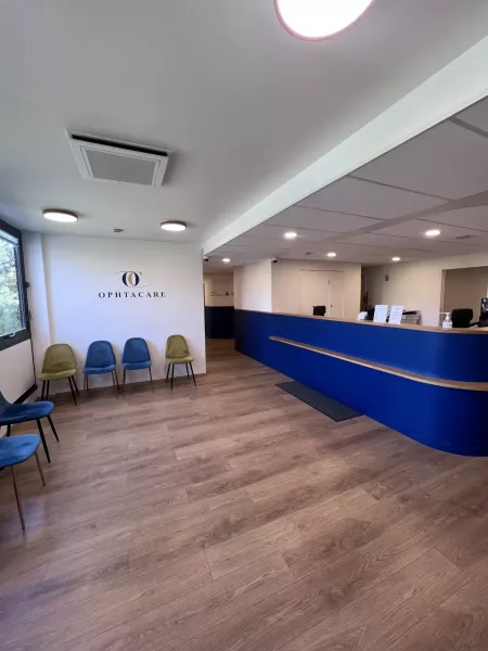 Parcours patient accueil Ophtacare à Evry